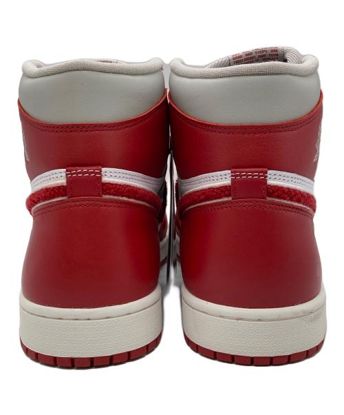 NIKE（ナイキ）NIKE (ナイキ) エアジョーダン1 ハイ OG レッド×ホワイト サイズ:28.5cm 未使用品の古着・服飾アイテム