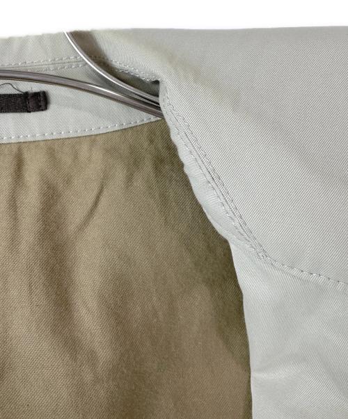 COMME des GARCONS HOMME（コムデギャルソン オム）COMME des GARCONS HOMME (コムデギャルソン オム) 12ss カモ切替ステンカラーコート ベージュ サイズ:Ｌの古着・服飾アイテム