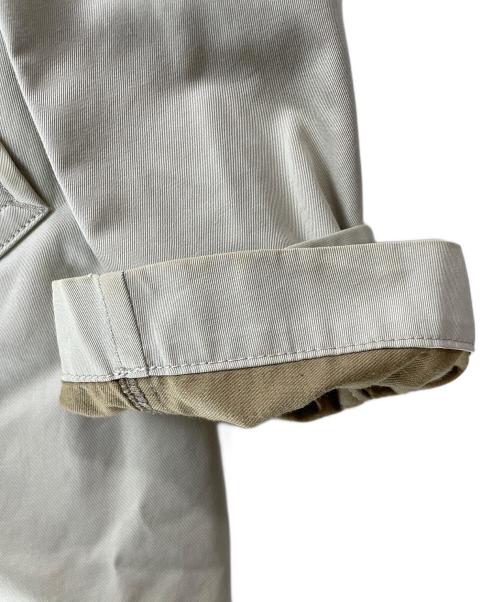 COMME des GARCONS HOMME（コムデギャルソン オム）COMME des GARCONS HOMME (コムデギャルソン オム) 12ss カモ切替ステンカラーコート ベージュ サイズ:Ｌの古着・服飾アイテム