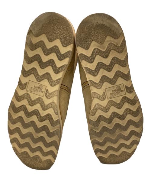 RED WING（レッドウィング）RED WING (レッドウィング) スウェードプレーントゥブーツ ベージュ サイズ:SIZE US9の古着・服飾アイテム