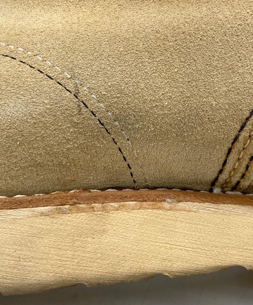 RED WING（レッドウィング）RED WING (レッドウィング) スウェードプレーントゥブーツ ベージュ サイズ:SIZE US9の古着・服飾アイテム