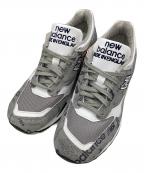 NEW BALANCEニューバランス）の古着「1500 オール オーバー ロゴ プリント」｜グレー