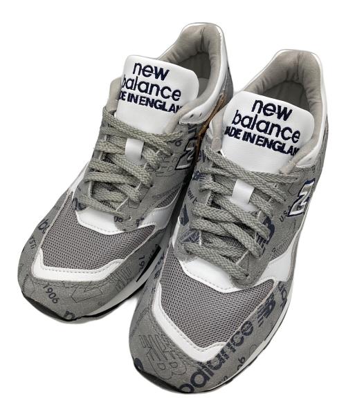 NEW BALANCE（ニューバランス）NEW BALANCE (ニューバランス) 1500 オール オーバー ロゴ プリント グレー サイズ:SIZE UK6.5 未使用品の古着・服飾アイテム