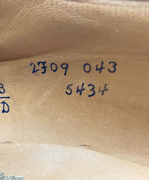 Alden（オールデン）ALDEN (オールデン) Vチップシューズ ブラウン サイズ:6Dの古着・服飾アイテム