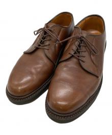 Alden（オールデン）の古着「アルパインカーフプレーントゥシューズ」｜ブラウン