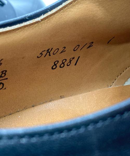 Alden（オールデン）ALDEN (オールデン) UNITED ARROWS (ユナイテッドアローズ) Uチップシューズ ブラック サイズ:6Dの古着・服飾アイテム