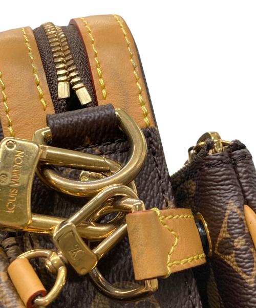 LOUIS VUITTON（ルイ ヴィトン）LOUIS VUITTON (ルイ ヴィトン) NIGO (二ゴー) LV スクエアード・トリオメッセンジャー ブラウンの古着・服飾アイテム