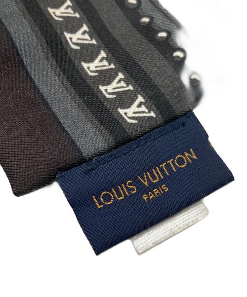 LOUIS VUITTON（ルイ ヴィトン）LOUIS VUITTON (ルイ ヴィトン) バンドー・LVワールド ブラウンの古着・服飾アイテム