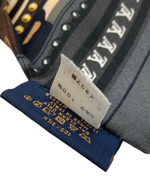 LOUIS VUITTON（ルイ ヴィトン）LOUIS VUITTON (ルイ ヴィトン) バンドー・LVワールド ブラウンの古着・服飾アイテム