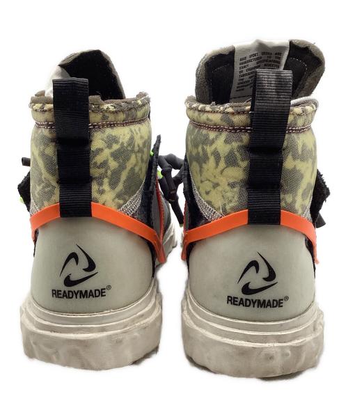 READYMADE（レディメイド）READYMADE (レディメイド) NIKE (ナイキ) ハイカットスニーカー ブラック サイズ:24cmの古着・服飾アイテム