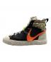 READYMADE (レディメイド) NIKE (ナイキ) ハイカットスニーカー ブラック サイズ:24cm：8000円