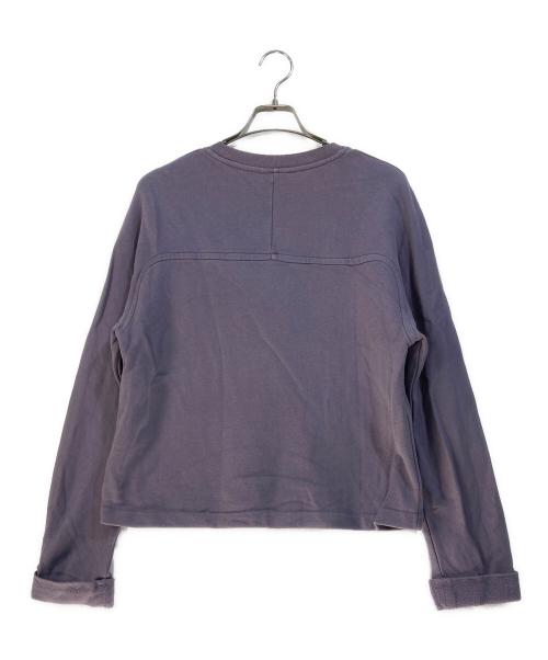 DRIES VAN NOTEN（ドリスヴァンノッテン）DRIES VAN NOTEN (ドリスヴァンノッテン) クルーネックスウェット パープル サイズ:Ｍの古着・服飾アイテム