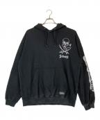 Schott×NEIGHBORHOOD×Kostas Seremetisショット×ネイバーフッド×コスタスセレメンティス）の古着「SWEAT PARKA LONG SLEEVE」｜ブラック