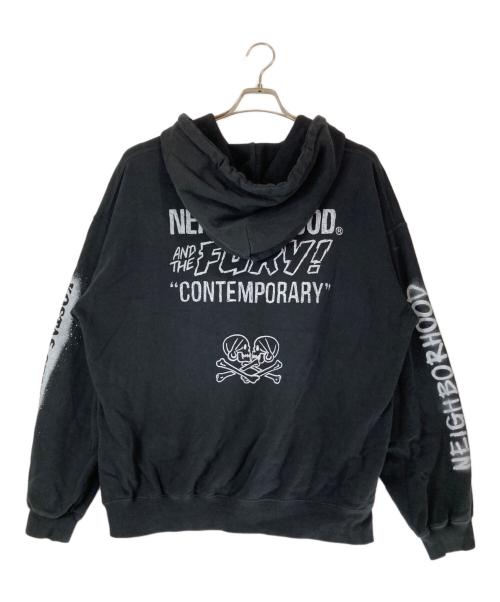Schott（ショット）Schott (ショット) NEIGHBORHOOD (ネイバーフッド) Kostas Seremetis (コスタスセレメンティス) SWEAT PARKA LONG SLEEVE ブラック サイズ:XLの古着・服飾アイテム
