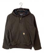 CarHarttカーハート）の古着「WASHED DUCK INSULATED ACTIVE JACKET」｜ダークブラウン