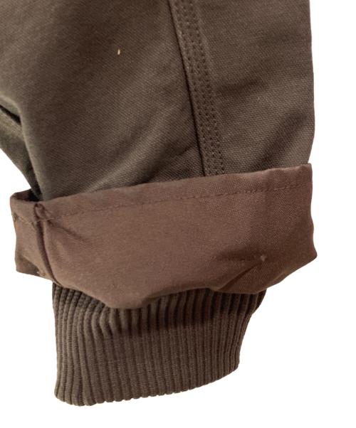 CarHartt（カーハート）CarHartt (カーハート) WASHED DUCK INSULATED ACTIVE JACKET ダークブラウン サイズ:Lの古着・服飾アイテム