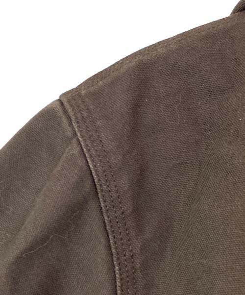 CarHartt（カーハート）CarHartt (カーハート) WASHED DUCK INSULATED ACTIVE JACKET ダークブラウン サイズ:Lの古着・服飾アイテム