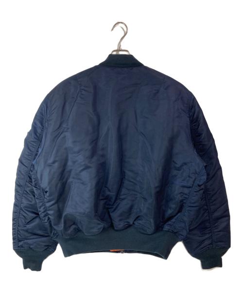 ALPHA（アルファ）ALPHA (アルファ) MA-1ジャケット ネイビー サイズ:XLの古着・服飾アイテム