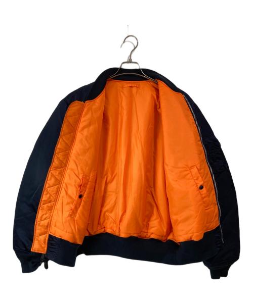ALPHA（アルファ）ALPHA (アルファ) MA-1ジャケット ネイビー サイズ:XLの古着・服飾アイテム