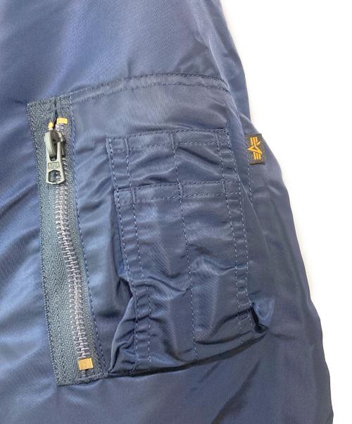 ALPHA（アルファ）ALPHA (アルファ) MA-1ジャケット ネイビー サイズ:XLの古着・服飾アイテム