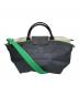 LONGCHAMP（ロンシャン）の古着「ルプリアージュ レスキュー」｜グレー×グリーン