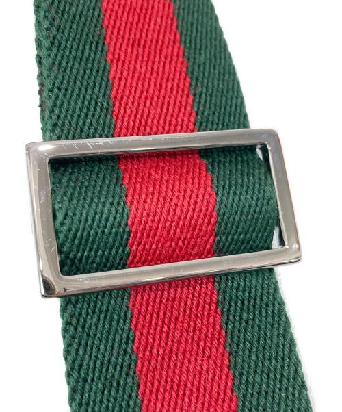 GUCCI（グッチ）GUCCI (グッチ) GGキャンバスショルダーバッグ ベージュの古着・服飾アイテム