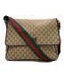 GUCCI（グッチ）の古着「GGキャンバスショルダーバッグ」｜ベージュ