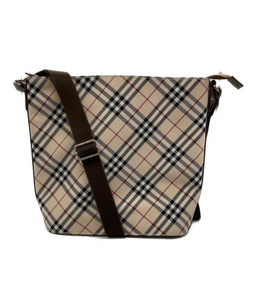 BURBERRY BLUE LABEL（バーバリー ブルー レーベル）BURBERRY BLUE LABEL (バーバリー ブルー レーベル) ノバチェックショルダーバッグ ベージュの古着・服飾アイテム