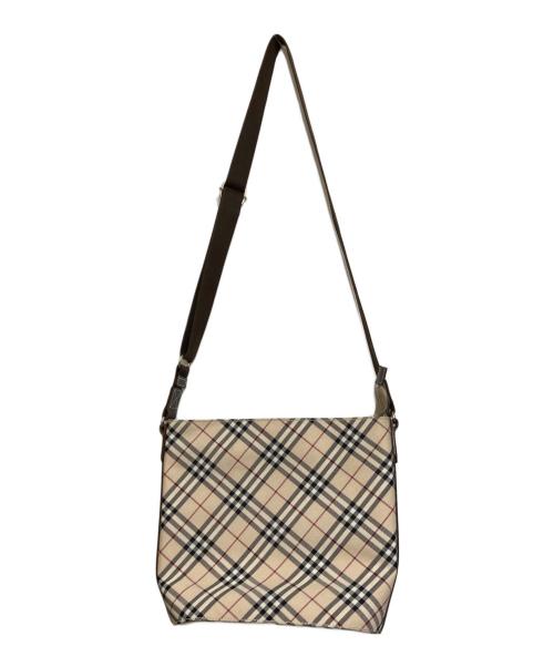 BURBERRY BLUE LABEL（バーバリー ブルー レーベル）BURBERRY BLUE LABEL (バーバリー ブルー レーベル) ノバチェックショルダーバッグ ベージュの古着・服飾アイテム