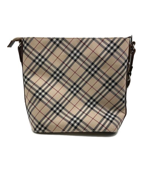 BURBERRY BLUE LABEL（バーバリー ブルー レーベル）BURBERRY BLUE LABEL (バーバリー ブルー レーベル) ノバチェックショルダーバッグ ベージュの古着・服飾アイテム