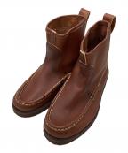 RUSSELL MOCCASINラッセルモカシン）の古着「Knock A Bout ブーツ」｜ブラウン