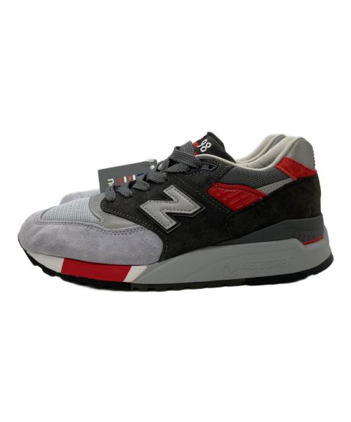 NEW BALANCE（ニューバランス）NEW BALANCE (ニューバランス) M998CPL ローカットスニーカー レッド×グレー サイズ:25cm 未使用品の古着・服飾アイテム