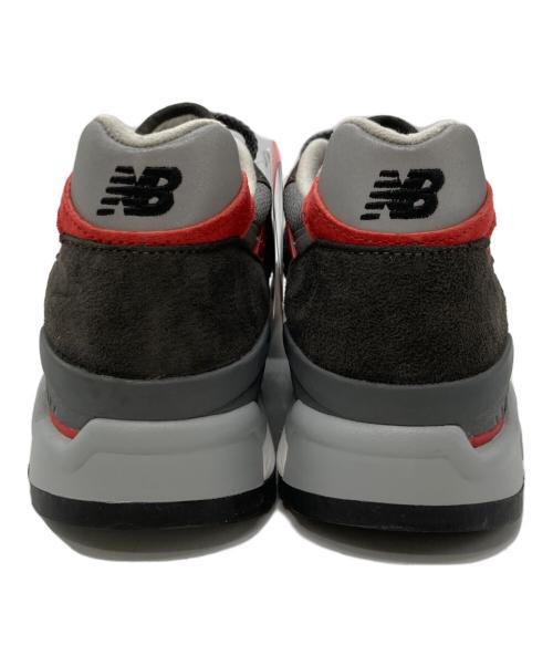 NEW BALANCE（ニューバランス）NEW BALANCE (ニューバランス) M998CPL ローカットスニーカー レッド×グレー サイズ:25cm 未使用品の古着・服飾アイテム