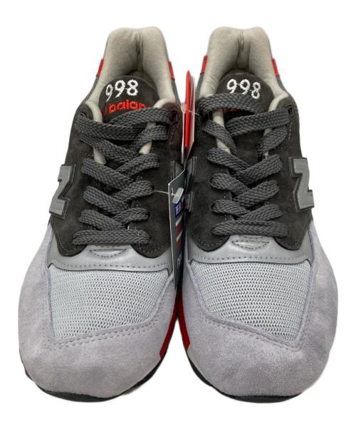 NEW BALANCE（ニューバランス）NEW BALANCE (ニューバランス) M998CPL ローカットスニーカー レッド×グレー サイズ:25cm 未使用品の古着・服飾アイテム