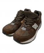 NEW BALANCEニューバランス）の古着「M991PNB ローカットスニーカー」｜ブラウン