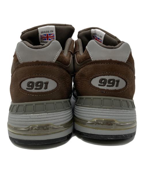 NEW BALANCE（ニューバランス）NEW BALANCE (ニューバランス) M991PNB ローカットスニーカー ブラウン サイズ:UK6 1/2 未使用品の古着・服飾アイテム