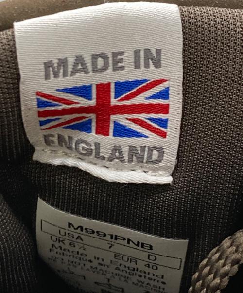 NEW BALANCE（ニューバランス）NEW BALANCE (ニューバランス) M991PNB ローカットスニーカー ブラウン サイズ:UK6 1/2 未使用品の古着・服飾アイテム