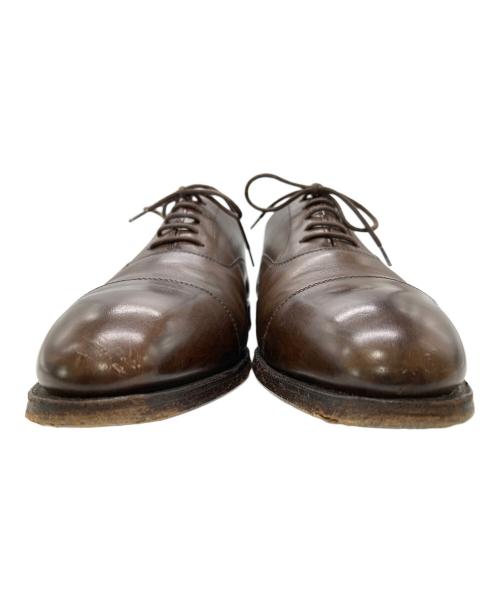 Crockett & Jones（クロケット＆ジョーンズ）Crockett & Jones (クロケット＆ジョーンズ) ストレートチップシューズ ダークブラウン サイズ:SIZE 51/2Eの古着・服飾アイテム