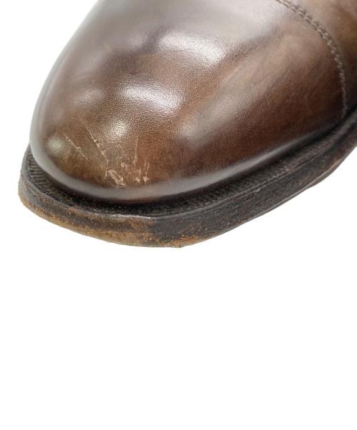 Crockett & Jones（クロケット＆ジョーンズ）Crockett & Jones (クロケット＆ジョーンズ) ストレートチップシューズ ダークブラウン サイズ:SIZE 51/2Eの古着・服飾アイテム