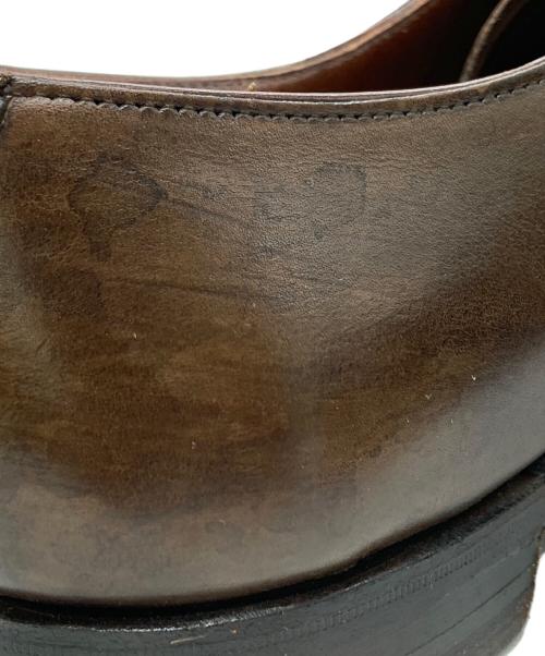Crockett & Jones（クロケット＆ジョーンズ）Crockett & Jones (クロケット＆ジョーンズ) ストレートチップシューズ ダークブラウン サイズ:SIZE 51/2Eの古着・服飾アイテム