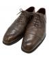 Crockett & Jones（クロケット＆ジョーンズ）の古着「ストレートチップシューズ」｜ダークブラウン