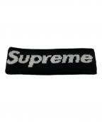 SUPREME×New Eraシュプリーム×ニューエラ）の古着「Big Logo Headband」｜ブラック