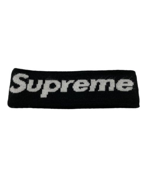 SUPREME（シュプリーム）Supreme (シュプリーム) New Era (ニューエラ) Big Logo Headband ブラックの古着・服飾アイテム
