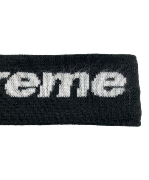 SUPREME（シュプリーム）Supreme (シュプリーム) New Era (ニューエラ) Big Logo Headband ブラックの古着・服飾アイテム