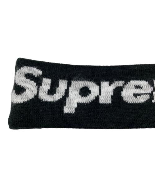 SUPREME（シュプリーム）Supreme (シュプリーム) New Era (ニューエラ) Big Logo Headband ブラックの古着・服飾アイテム
