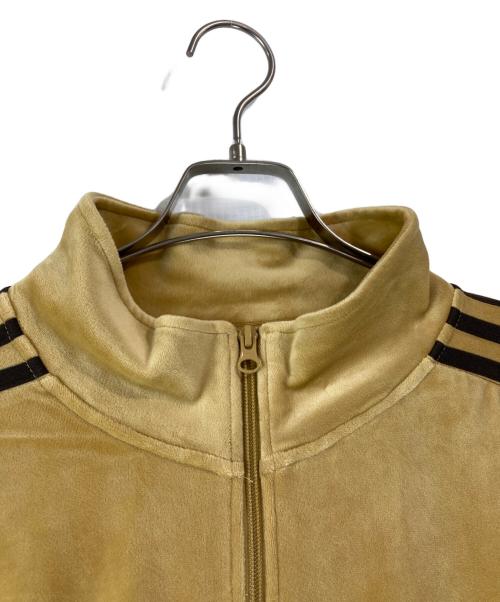 adidas（アディダス）adidas (アディダス) ベロア トラックジャケット ベージュ サイズ:XLの古着・服飾アイテム