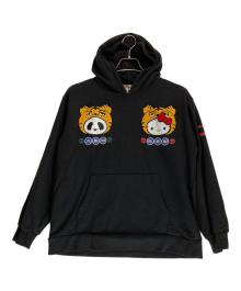 pandiesta japan×HELLO KITTY（パンディエスタジャパン×ハローキティ）の古着「ハローキティ コラボ パーカー」｜ブラック