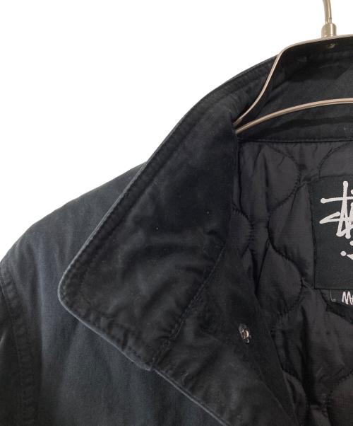 stussy（ステューシー）stussy (ステューシー) M65ジャケット ブラック サイズ:Lの古着・服飾アイテム