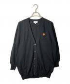 KENZOケンゾー）の古着「Tiger crest cardigan」｜ブラック