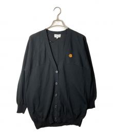 KENZO（ケンゾー）の古着「Tiger crest cardigan」｜ブラック